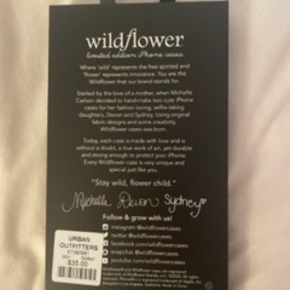 Wildflower Phone case for IPhone Xs Max - Picture 2 of 2